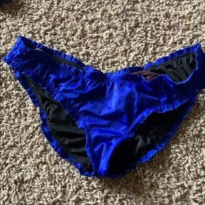 Royal blue bikini bottoms